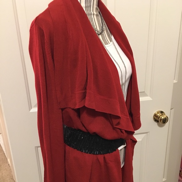 NWT Draped Front Sweater - Picture 6 of 8